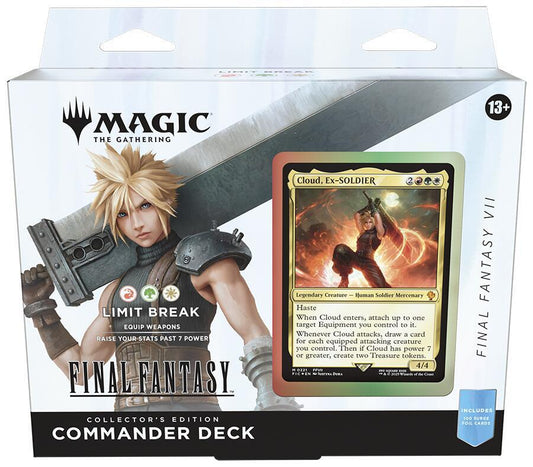 [Sealed] Final Fantasy Deluxe Commander Kit: Limit Break (Collector's Edition) - Magic: The Gathering TCG
