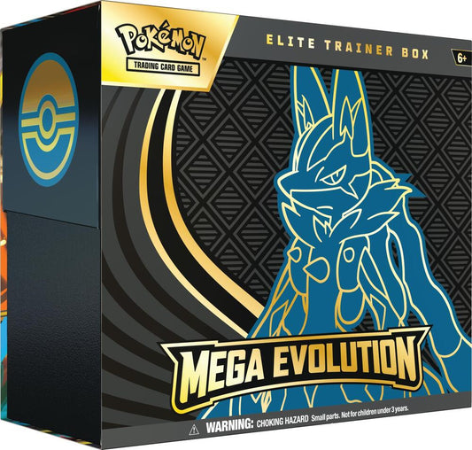 [Sealed] Mega Evolution Elite Trainer Box [Mega Lucario] - ME01: Mega Evolution (MEG)