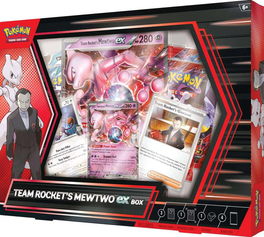 [Sealed] Team Rocket's Mewtwo ex Box - Pokemon TCG