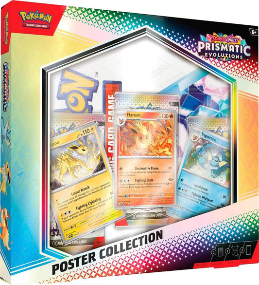 [Sealed] Prismatic Evolution Poster Collection - Pokemon TCG